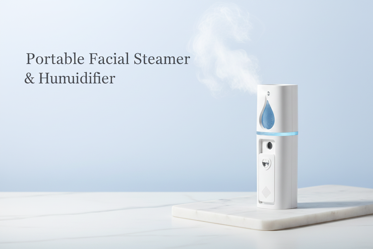 Portable Facial Steamer & Humidifier - elegant hero image